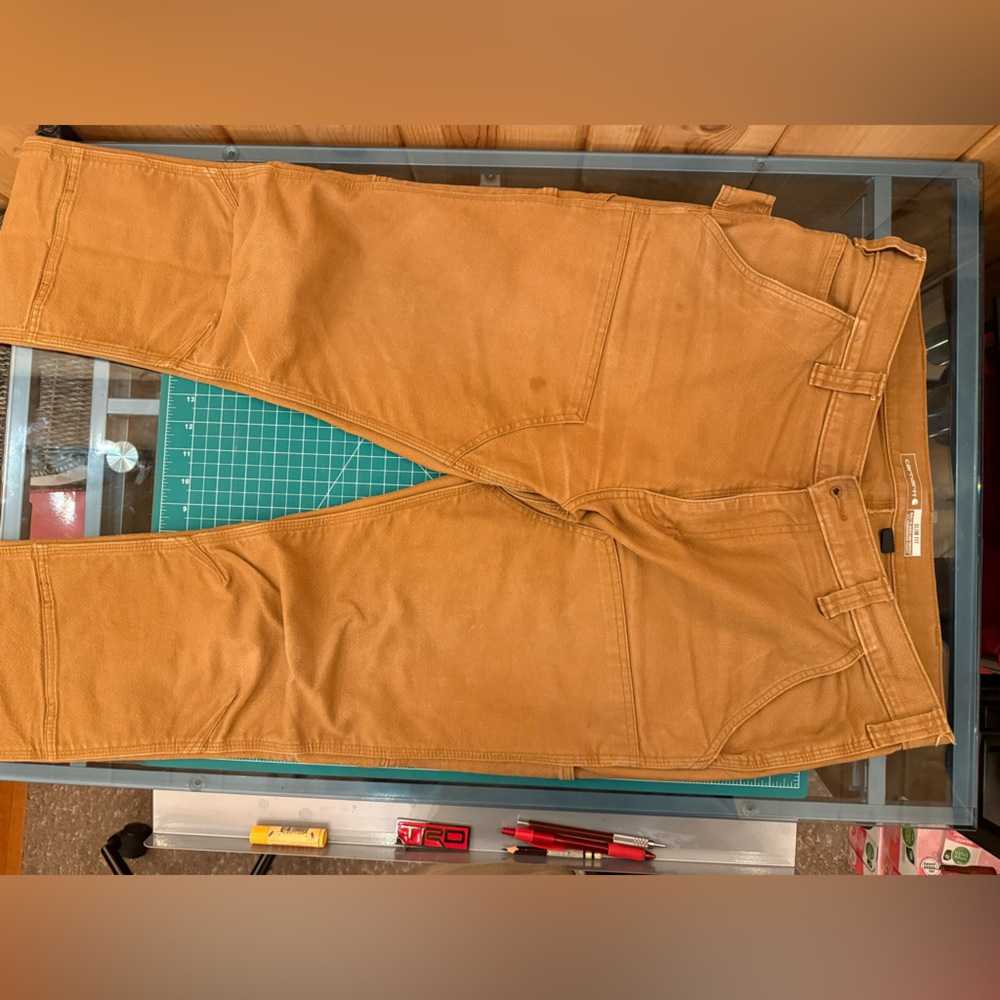 Carhartt Slim Tapered Rugged Flex Duck Double-Front Dungaree